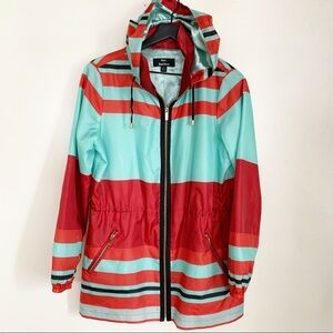 Dennis by Dennis Women’s Basso Hooded Windbreaker Jacket Small